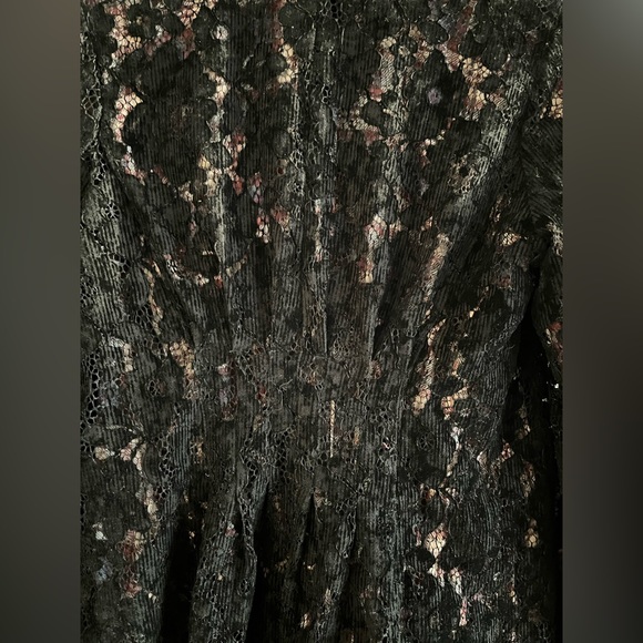 ***SOLD***New Free People Long Lace Black Jacket Blazer - Picture 12 of 17